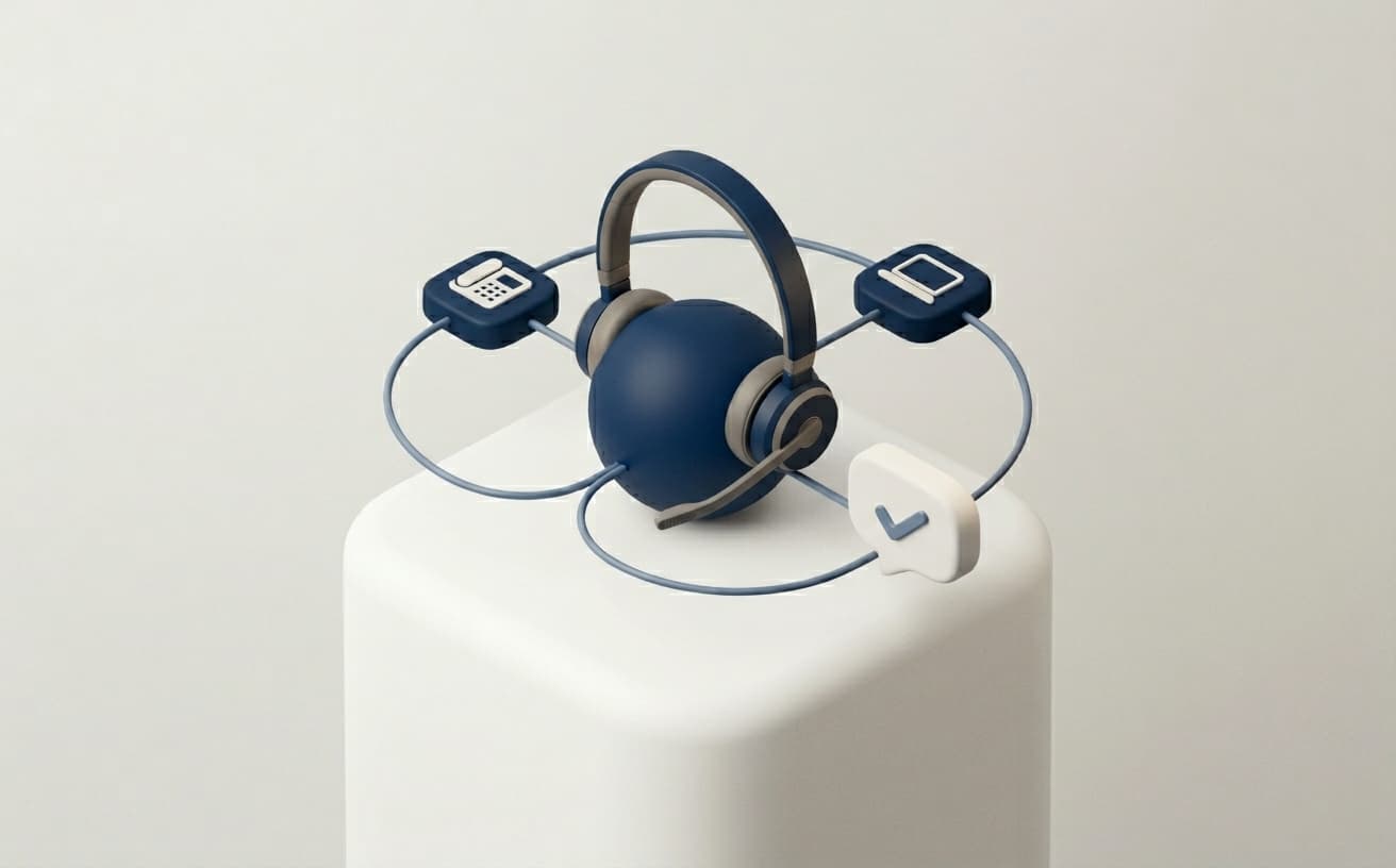 Illustration av supportavtal